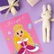 Wrapables Make a Face Stickers, Make Your Own Animal, Food, Dress-Up Stickers, DIY Craft Activities, Party Favors (24 Sheets), Princesses and Girls